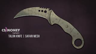 Talon Knife Safari Mesh Gameplay