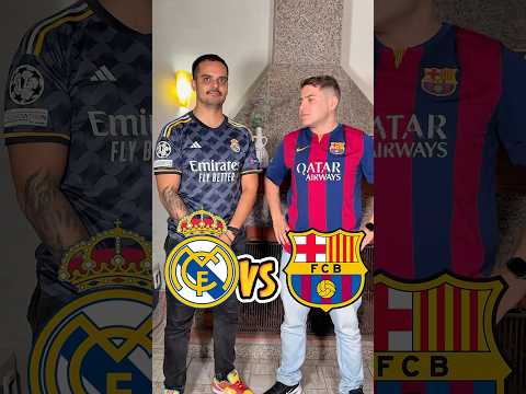 Barcelonista vs Madridista Pt.1       #futbol #barcelona #madrid #laliga #clasico #madridista #cule