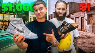 ¡TENIS de $10 VS $1,000! CON MUSULL