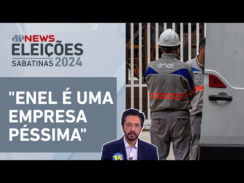 De quem é a culpa do apagão? Nunes diz que contrato com Enel é alçada do governo | SABATINA JP