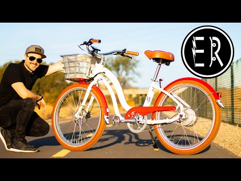 The BEST step-thru electric beach cruiser under $1400! Electric Bike Company Model Y review