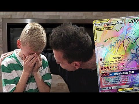 I Gave My Rainbow Rare Charizard To Him