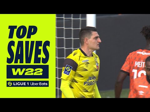 Best goalkeeper saves : Week 22 - Ligue 1 Uber Eats / 2022-2023
