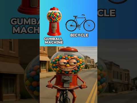 Italian Brainrot Chicleteira Bicicleteira – Literal vs Reality English Compound Words