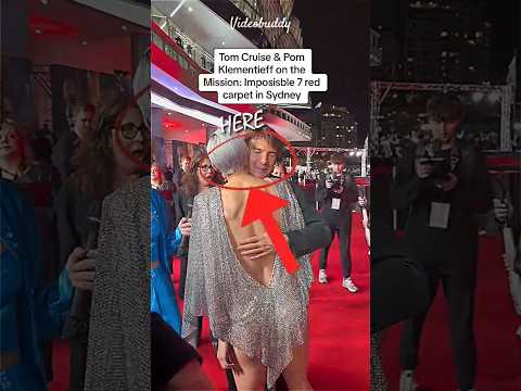 Tom Cruise Surprised To Met Pom Klementieff On Red Carpet🔥