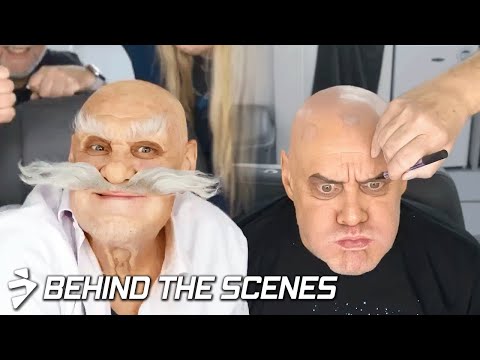 Jim Carrey Transformation Timelapse: From Ivo to Gerald Robotnik | SONIC THE HEDGEHOG 3