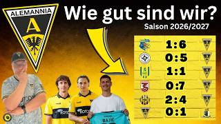 Vorbereitung beendet: Kader-Check & Saisonprognose für Alemannia Aachen