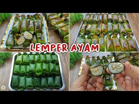 IDE JUALAN UNTUK ISIAN SNACK BOX! LEMPER BAKAR ISI AYAM ENAK GURIH DAN NIKMAT