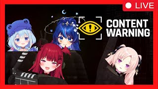 I play CONTENT WARNING for the first time wif frends :3