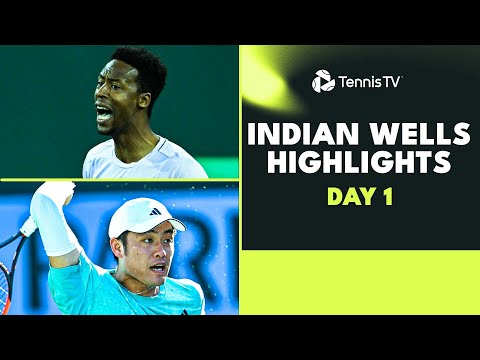 Monfils Returns To Tour; Wu Yibing & Bublik Feature | Indian Wells 2023 Day 1 Highlights