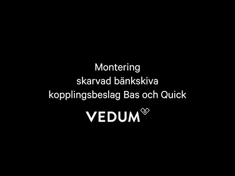 Vedum Kök & Bad - Montering Skarvad bänkskiva