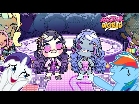 VIRAMOS POP STARS POR UMA NOITE no AVATAR WORLD #LuliRarity
