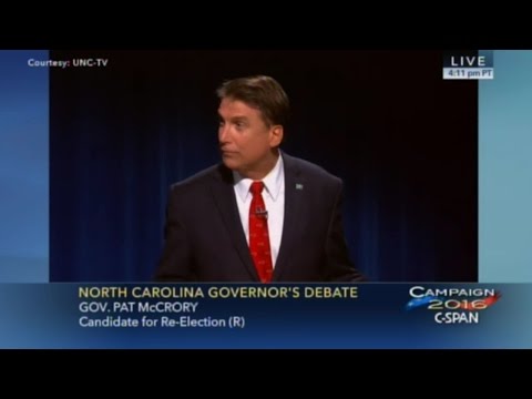 #McCroryFails at the North Carolina Governor's Debate