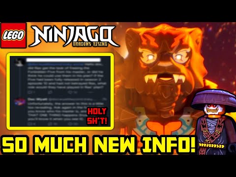 SO MUCH New Info on Ras' Master! 😈 Forbidden Five Connection! Ninjago Dragons Rising Future News!
