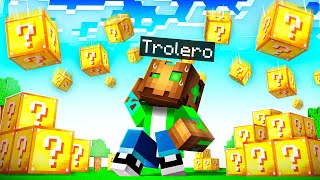 Minecraft Pero LLUEVEN LUCKY BLOCKS del Cielo!