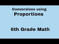 Mastering Proportions for Measurement Conversions