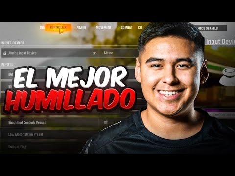 El MEJOR JUGADOR de COD es HUMILLADO POR USAR el RATON