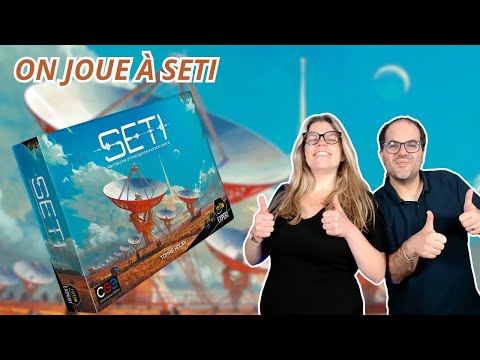 { Règles Et Partie } ON JOUE À SETI | Jeu De Société | Iello