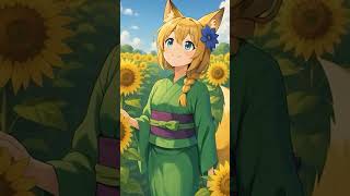 ひまわり畑にきちゃったね  #vtuber #aivtuber