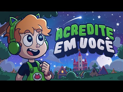 ACREDITE EM VOCÊ 🌟 Gato Galactico | Clipe de Música em Desenho Animado para Crianças