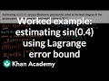 Understanding McLaurin Polynomial Approximations