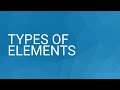 Properties and Classification of Elements