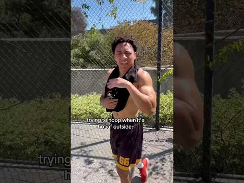 everything be hot af 😂 #hoop #hooper #basketball #viral