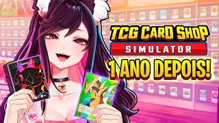 O JOGO DE ABRIR CARTAS TCG SÓ QUE 1 ANO DEPOIS! TCG Card Shop Simulato