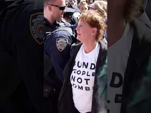 Susan Sarandon among those arrested at protest outside U.N.