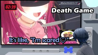 Ao's Reaction to Ririka's Death Game【Hololive English Sub】