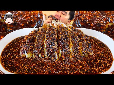 กินกุ้งยักษ์แช่น้ำปลาร้า 2 กิโล พริก 100 เม็ด สูตรพริกเผ็ดที่สุดในโลก ข้าวไข่เจียว | ดมข้าว