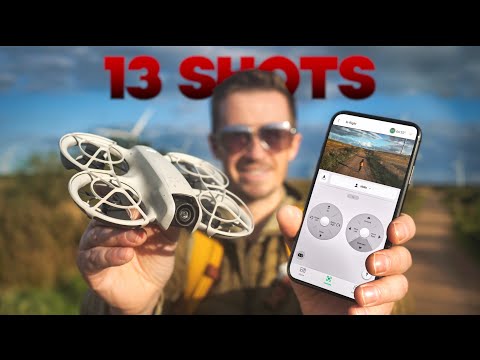 DJI NEO // UNLOCK PRO LEVEL WITH THESE 13 EPIC SHOTS (no controller required!)