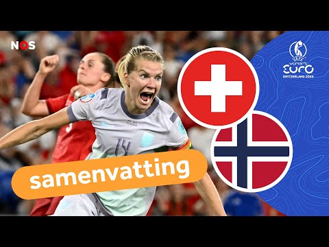TWEE PENALTY'S binnen een MINUUT?! 😱 | samenvatting EK Zwitserland - Noorwegen