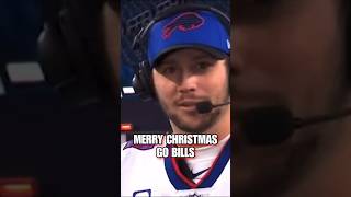 The Christmas gift of Josh Allen snow game highlights!!! #bills #nfl #christmas #shorts