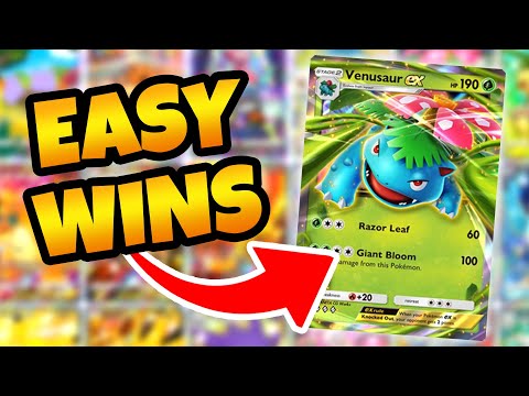 This Deck Will Get You EASY WINS on Pokémon TCG Pocket (Venusaur & Lilligant)