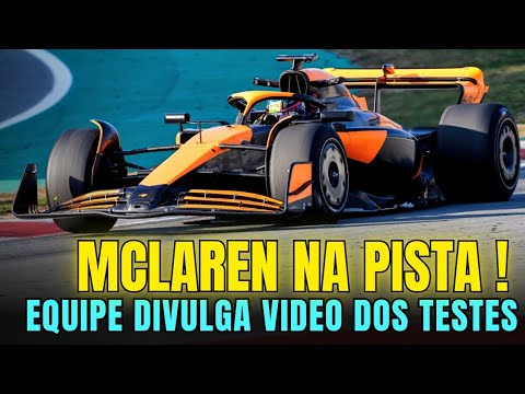 MCLAREN NA PISTA! EQUIPE DIVULGA VIDEO DOS TESTES NA ESPANHA | FORMULA 1