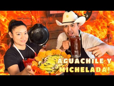 Hoy les tenemos AGUACHILE y Michelada al estilo del norte! ￼