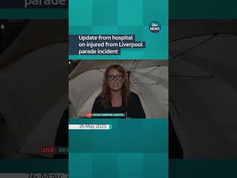 Update from hospital on injured from Liverpool parade incident #itvnews #liverpool #news