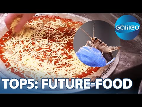 Geröstete Grillen auf einer Pizza? 5 fantastische Future-Food-Gerichte | Galileo | ProSieben