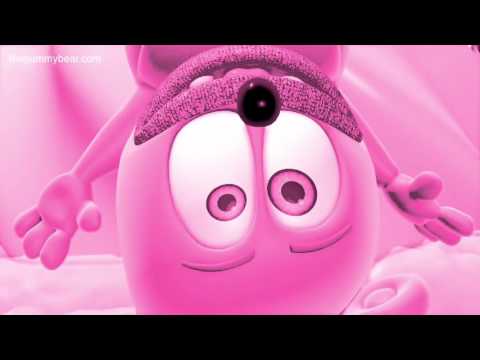 Gummibär PINK I Want Candy Cover Gummy Bear Song