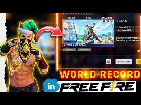 World Record In Free Fire Max 🤯 CRAFTLAND MAP | AUTO HEADSHOT HACK MAP 🔥 | SKJ94 GAMING