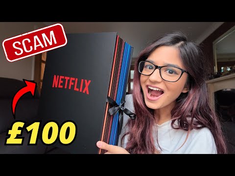 UNBOXING A £100 NETFLIX ADVENT CALENDAR ...