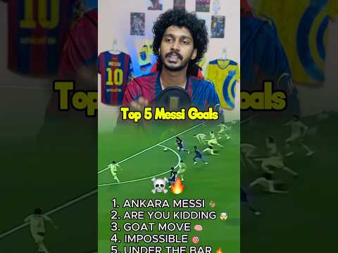 <strong>Top</strong> 5 <strong>Messi</strong> Goals !!☠️🔥 #<strong>messi</strong> #barca #football