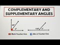 Complementary and Supplementary Angles