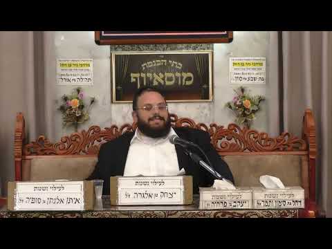 | הלכות ענייני דאיומא | בית הכנסת מוסאיוף