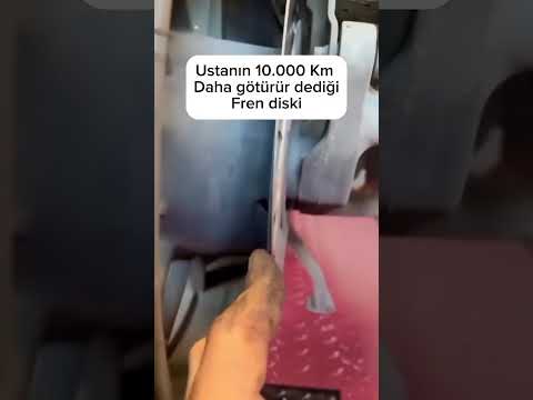 Sizce bu disk 10.000 km dayanırmı erkenmi değiştirdik acaba 🤔