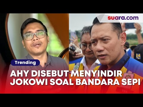 AHY Disebut Menyindir Jokowi Soal Bandara Sepi, Alifurrahman : Padahal Sudah Jadi Menteri