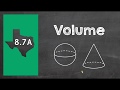 Volume and Area Formulas