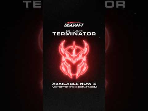 Test Flight Terminator is back on the Discraft Factory Store in limited quantities! Shop now 🔥