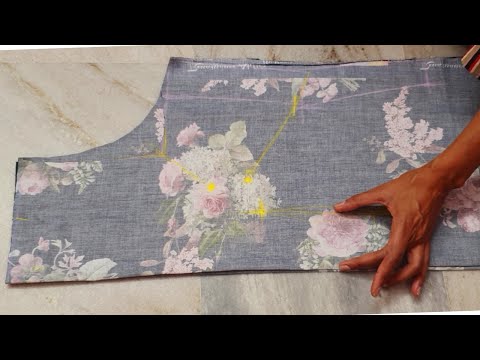 लेडीज कुर्ते में परफेक्ट फिटिंग के लिए प्लीट्स डालने का सही तरीका/mark and stitch darts in  kameez